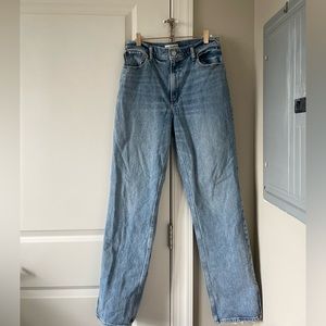 Abercrombie 90s Ultra High Rise Jeans Size 8